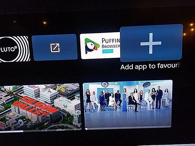 android tv sélectionnez favoris