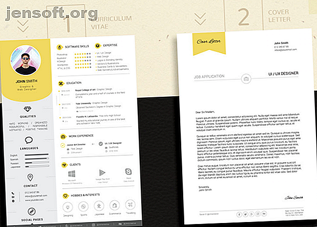 jaune-indesign-resume-cover-letter-template