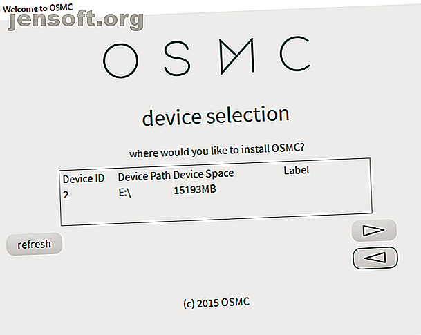 Installez OSMC sur votre Raspberry Pi