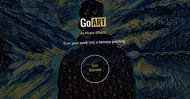GoArt est rapide pour transformer des photos en peintures célèbres