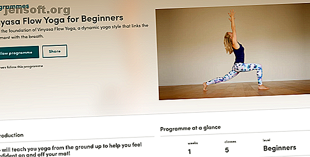 Le cours de yoga gratuit vinyasa Flow d'Esther Ekhart pour les débutants