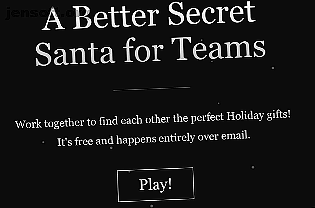 Conspiracy Santa est un meilleur père Noël secret pour les équipes