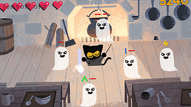 Le jeu Halloween de Google, Spooky Cat, est génial sur ordinateur et mobile