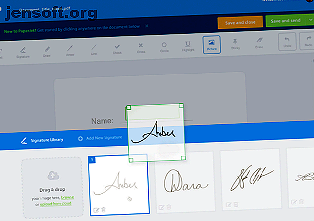 Paperjet vous permet d'éditer et de signer des fichiers pdf en ligne