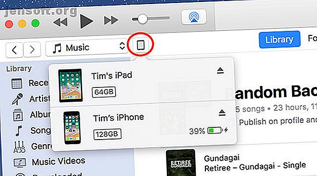 sauvegarder iphone - iTunes Devices