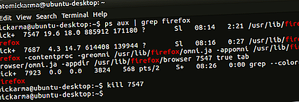 Fermez les applications Linux avec la commande Kill