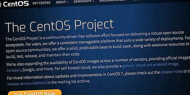Site web CentOS