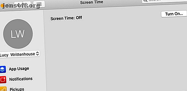 Activer le temps d'écran sur Mac