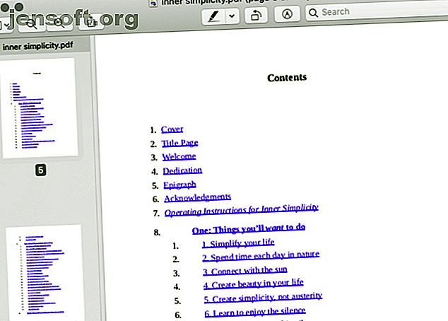affichage d'un pdf dans l'aperçu sur mac