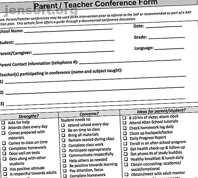 Conférence parents-enseignants