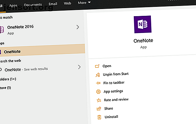 Choisir entre OneNote pour Windows 10 et OneNote 2016