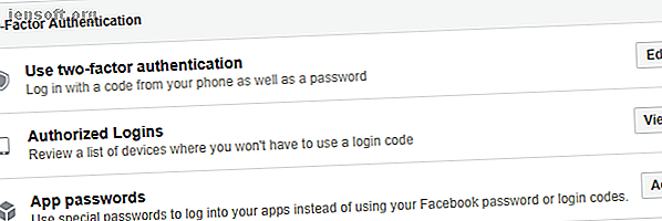 Comment configurer l'authentification à deux facteurs de Facebook.