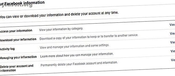 Comment voir toutes les données privées détenues par Facebook