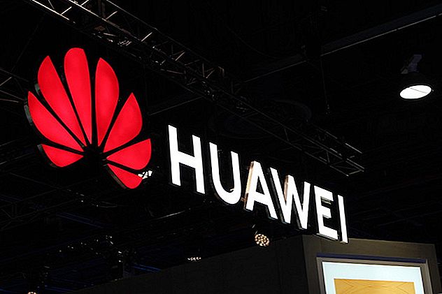 Photographie du stand de Huawei au CES 2019