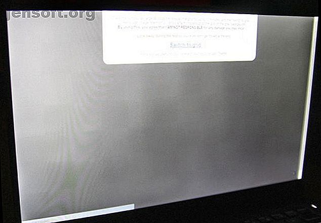 Il s’agit d’une image du Dell XPS 13 présentant des problèmes de rétention d’image similaires à ceux liés à la réutilisation d’écrans OLED.