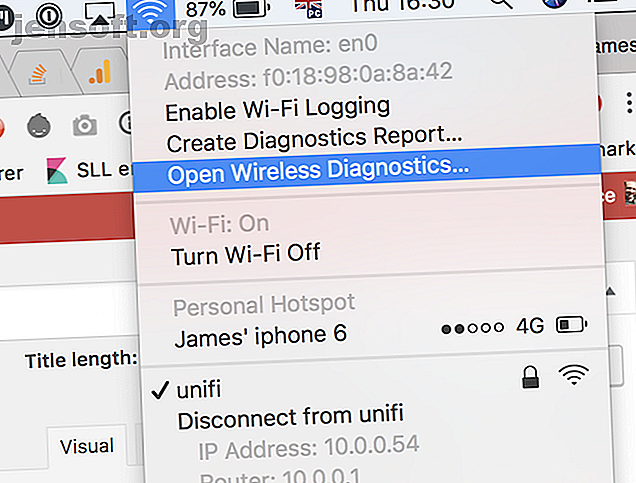 Diagnostics Mac Open Wireless