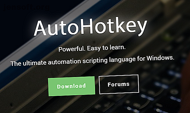 AutoHotkey - le langage de script de raccourci