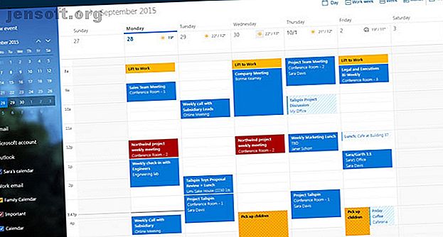 Interface mail et calendrier
