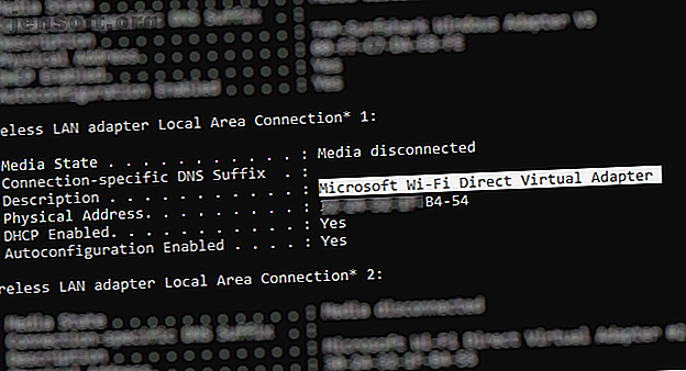 Vérifiez la compatibilité de Wi-Fi Direct dans Windows 10