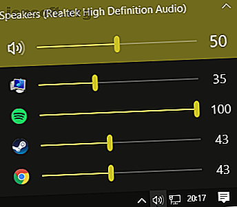 Contrôle du volume Windows 10 EarTrumpet