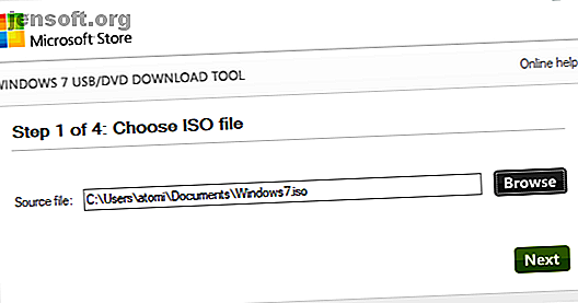 Programme d'installation USB pour Windows 7