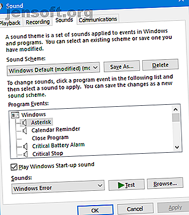 Comment modifier les paramètres de votre schéma sonore dans Windows 10