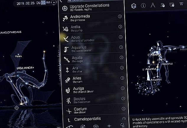 Les 10 meilleures applications d'astronomie pour profiter de la marche nocturne du ciel étoilé 2 captures d'écran
