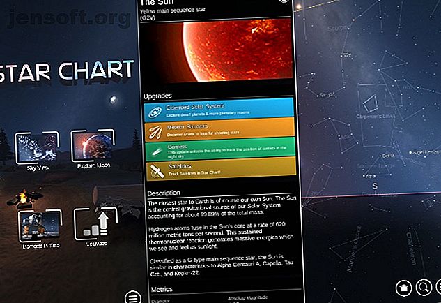 Captures d'écran de l'application Star Chart