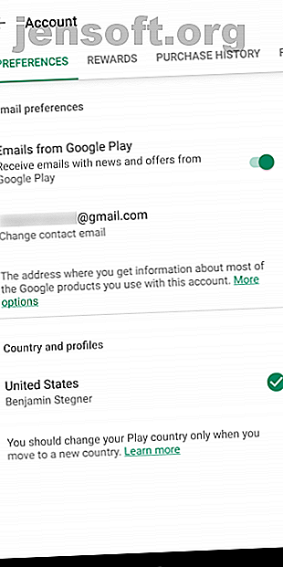 Besoin de changer votre pays Google Play Store?  Voici comment modifier l'emplacement du Google Play Store sur votre téléphone.