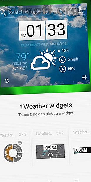 Vous recherchez les meilleurs widgets météo pour Android?  Ces 7 excellentes applications météo pour Android offrent les prévisions et plus en un coup d'œil.