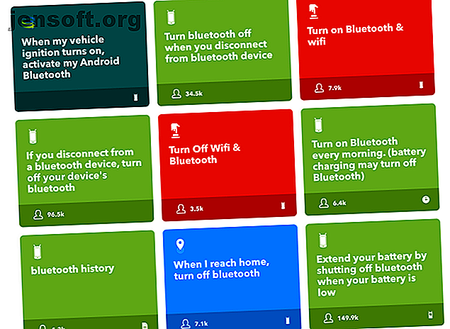 IFTTT applets Bluetooth pour Android