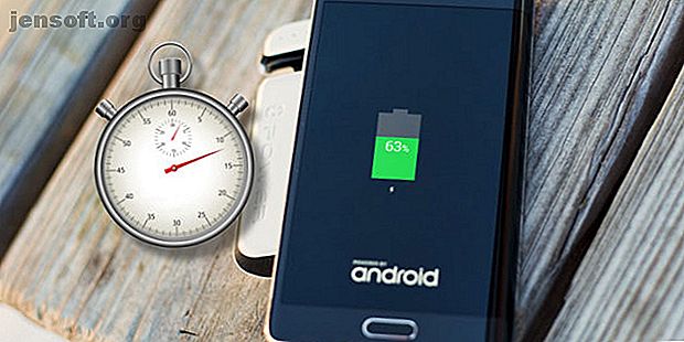 Android charge avec chronomètre