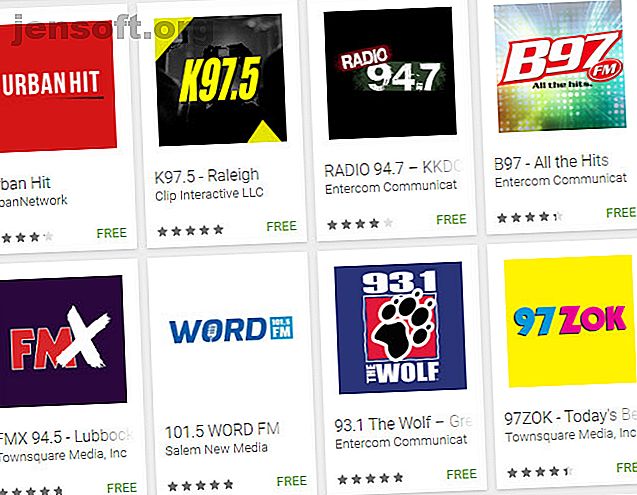 applications radio supplémentaires pour Android