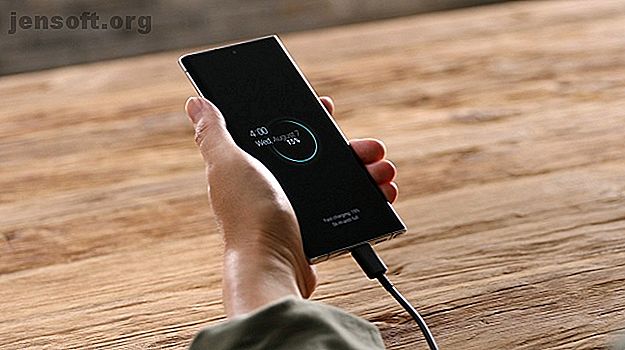 Galaxy Note 10 charge rapide