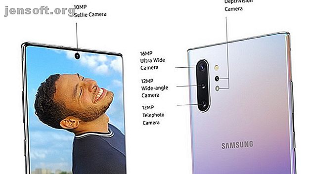 Galaxy Note 10 caméras