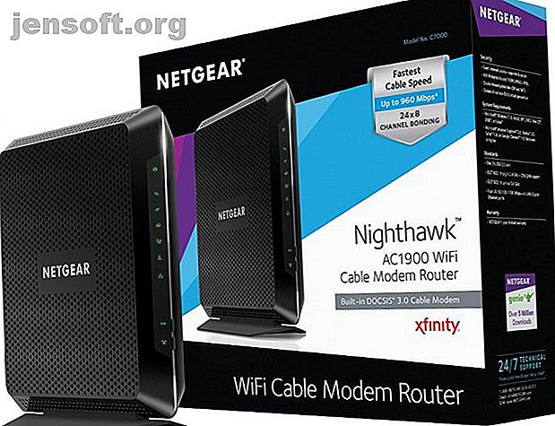 Netgear C7000 WiFi modem câble routeur