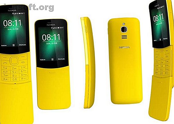 Téléphone banane Nokia 8110 4G