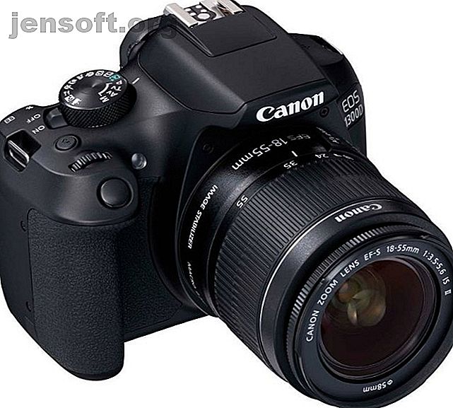 Canon EOS Rebel T6 ou Canon EOS 1300D est le meilleur appareil photo reflex numérique pas cher