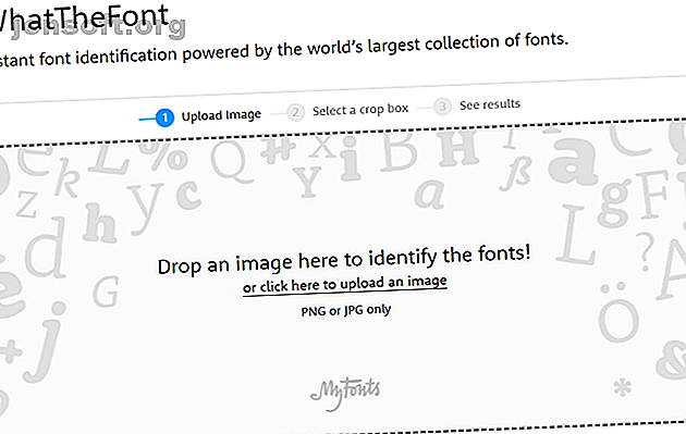 Wilt u lettertypen van afbeeldingen vinden?  Er zijn online tools die het voor u kunnen doen, waaronder WhatTheFont en verschillende alternatieven.