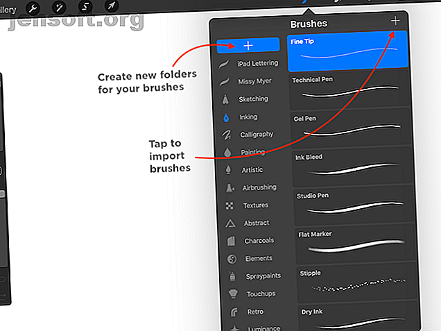 Το Procreate είναι μία από τις πιο δημοφιλείς εφαρμογές σχεδιαστών που προσθέτουν στο οπλοστάσιό σας.  Δείτε πώς μπορείτε να εγκαταστήσετε προσαρμοσμένες βούρτσες στο Procreate.