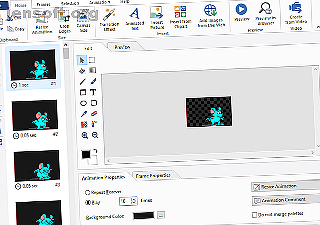 Application Windows GIF Animator facile