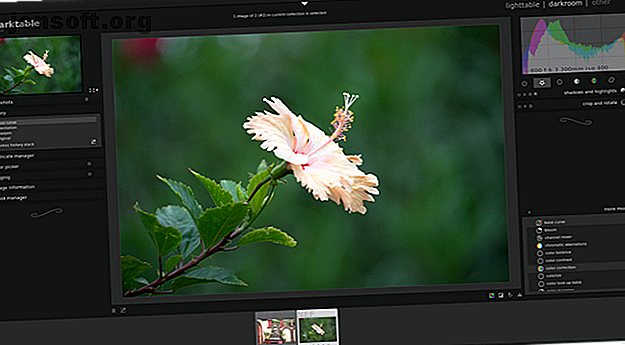Hvis du optager fotos i RAW, har du brug for det rigtige program for at åbne og redigere dem.  Darktable er et gratis Adobe Lightroom-alternativ.