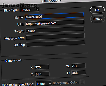 Comment ajouter des liens hypertexte dans les options Adobe Illustrator ou Photoshop Slice