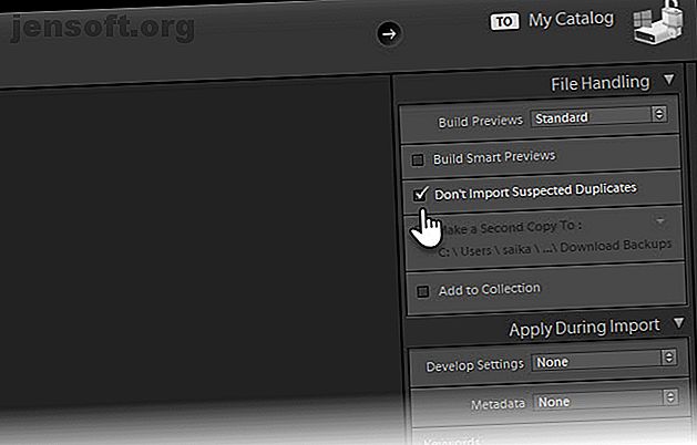 Adobe Lightroom Classic CC n'inclut pas de chercheur de photos en double.  Voici un plugin gratuit qui aide à trouver des photos en double.