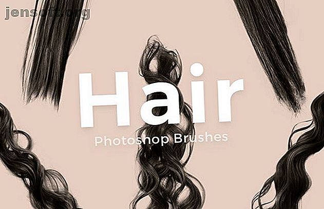 Jeu de brosses à cheveux gratuit Adobe Photoshop
