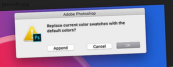 Comment créer une palette de couleurs personnalisée dans Photoshop ne pas ajouter