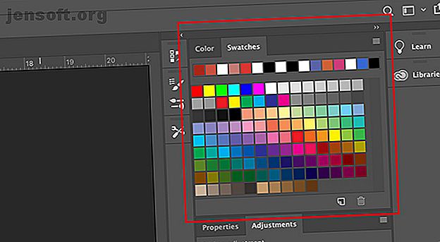 Comment créer une palette de couleurs personnalisée dans le panneau Nuancier de couleurs de Photoshop