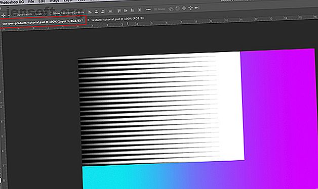Créer une texture Photoshop glisser-déposer