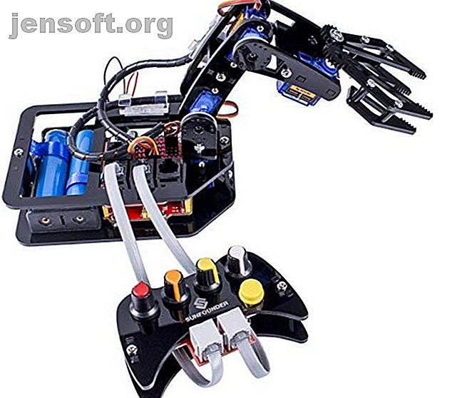 ¿Busca un brazo robot que pueda controlar desde su computadora?  ¡Estos kits de brazo robótico son excelentes para todos y cuestan menos de $ 100!