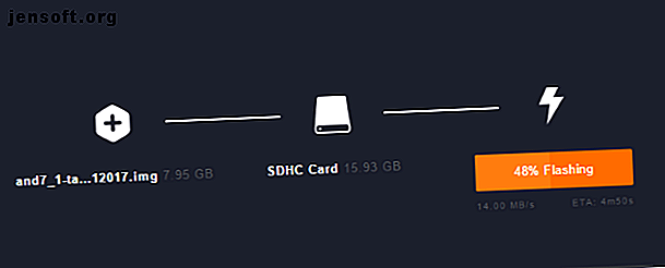 Flash votre carte SD avec Etcher